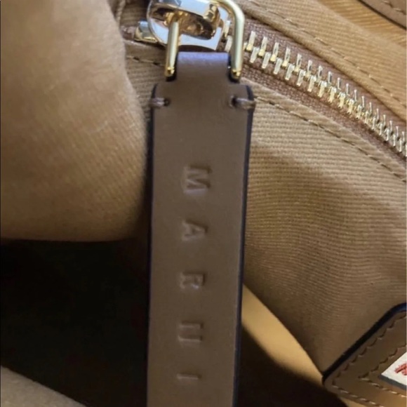 MARNI MARCEL RAFFIA NORTH SOUTH ROPE TOTE BAG PRELOVED - Picture 7 of 16